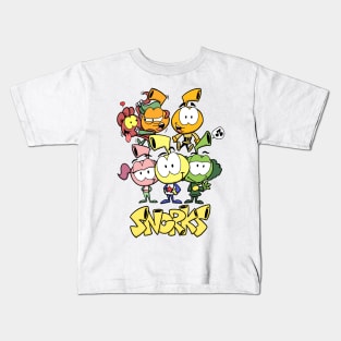 the snorks family Kids T-Shirt